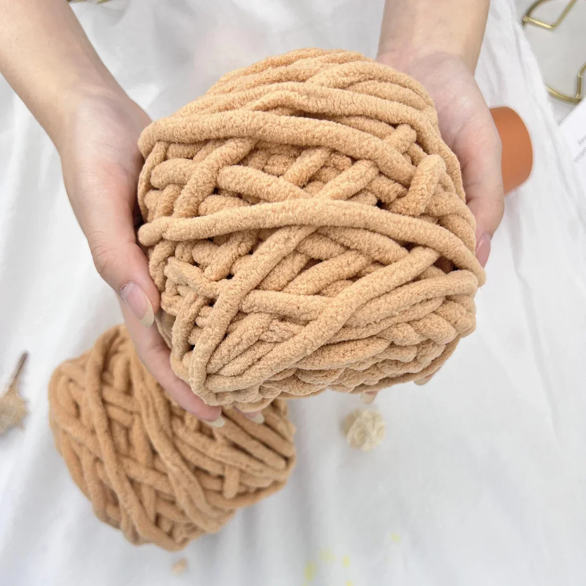 Single Yarn Chunky for Hand Knitting DIY Crochet