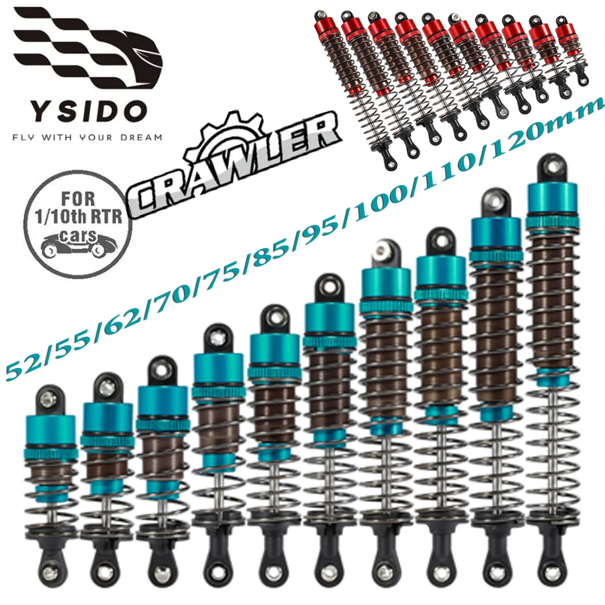 VLIZO 1pcs Upgrade Hydraulikzylinder Vollmetall 50/70/85/95/110/120/130/140MM Hub für 1/14 RC Loader CAT 336D Bagger Teile Zubehör (Farbe: K-140MM) (Color : C-110MM VLIZO 1pcs Upgrade Hydraulikzylinder Vollmetall 50/70/85/95/110/120/130/140MM Hub für 1/14 RC Loader CAT 336D Bagger Teile Zubehör (Farbe: K-140MM) (Color : C-110MM