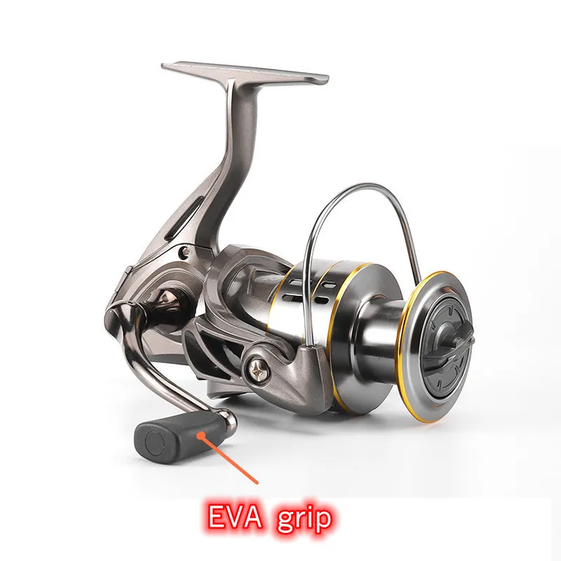 SHIMANO Spinning Reel Ultralight Metal Spool Fishing Lightweight Tackle Max  Drag 18kg Saltwater Long Throw Reels 500-7000Series