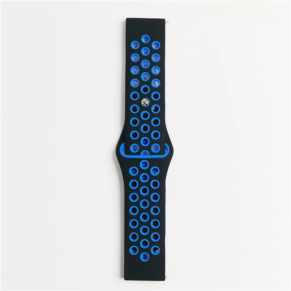 Versatile 22mm Silicone Watch Band - Premium Strap