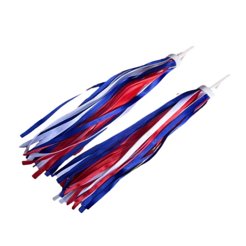 Bicycle Handlebar Grips Bicycle Accessories 1 Pair Bicycles Ribbon Grips Bike Streamers Set Scooter Tassels