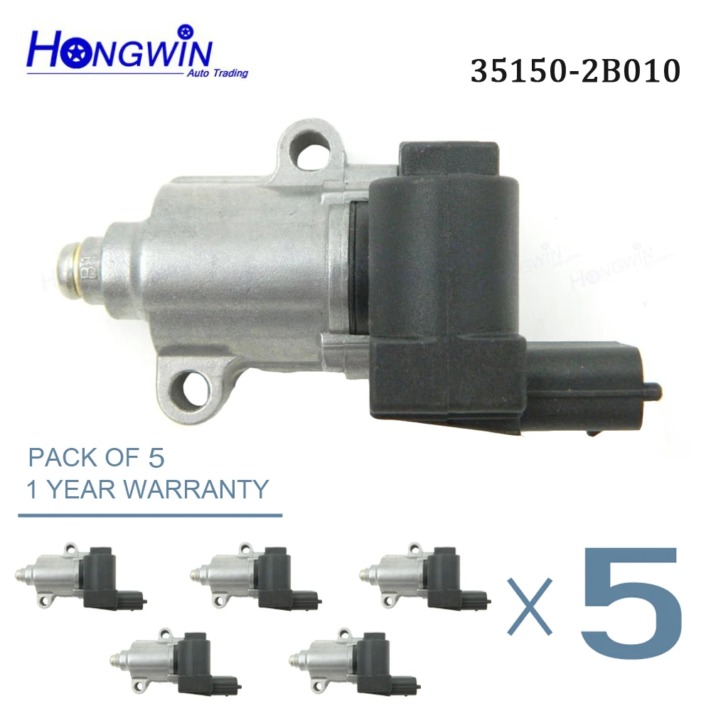 5 PCS 35150 2B010 Idle Air Speed Control Valve IAC For Kia 10 11 Soul 1