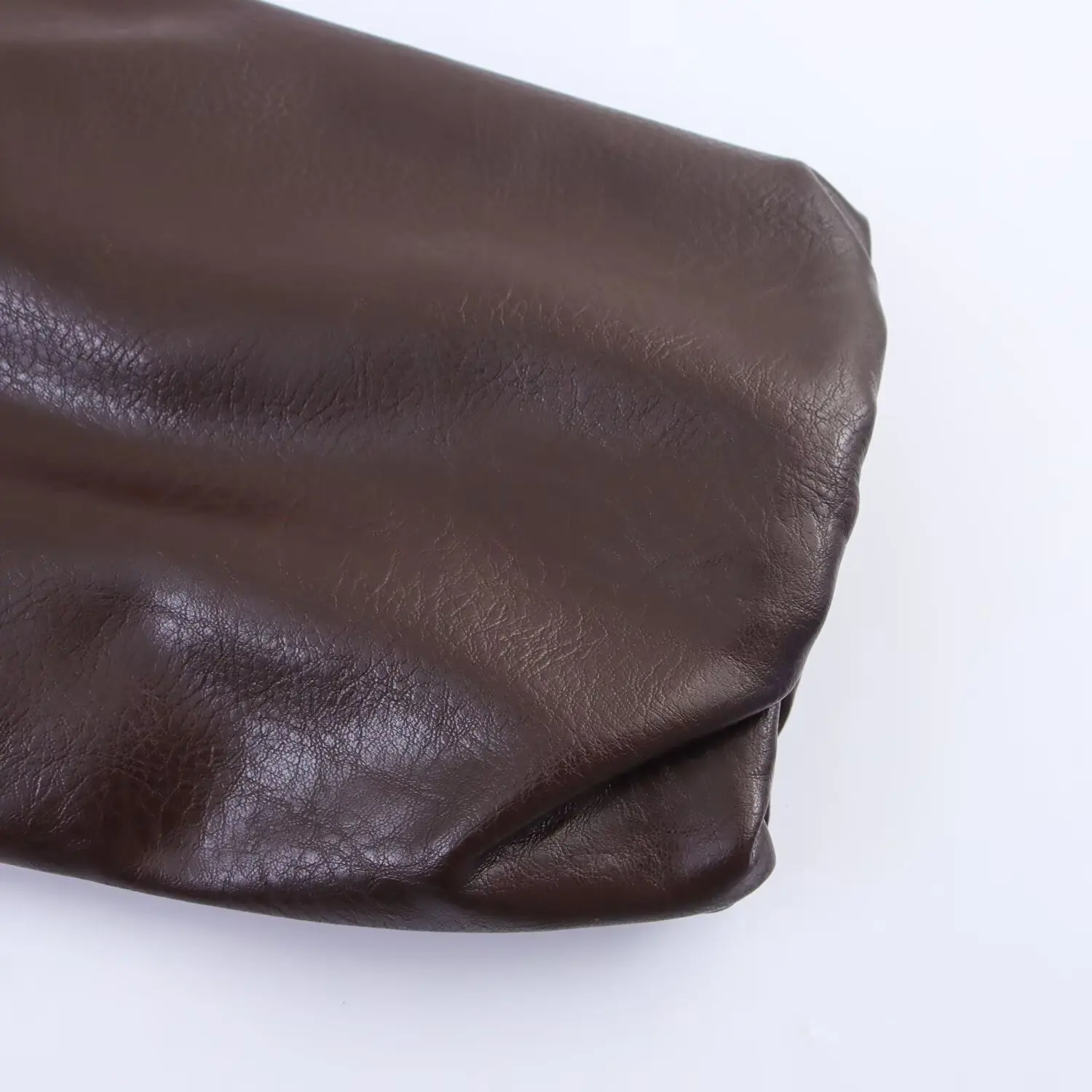 Women's Casual Fashion Simple Short Jacket Autumn Winter Female Coffee Collor Long-Sleeved Faux Leather Bomber Jacket Streetwear