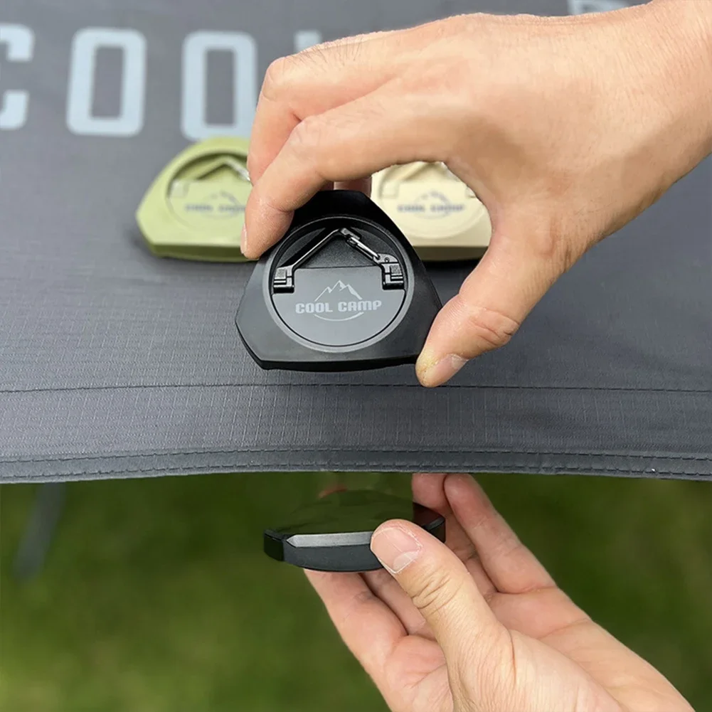 Description Picture 5 of itemCamping Tent Hook Strong Magnetic Snap Clip Lock Buckle Camping Tent Hook Canopy Hanging Buckle Outdoor Camping Accessories