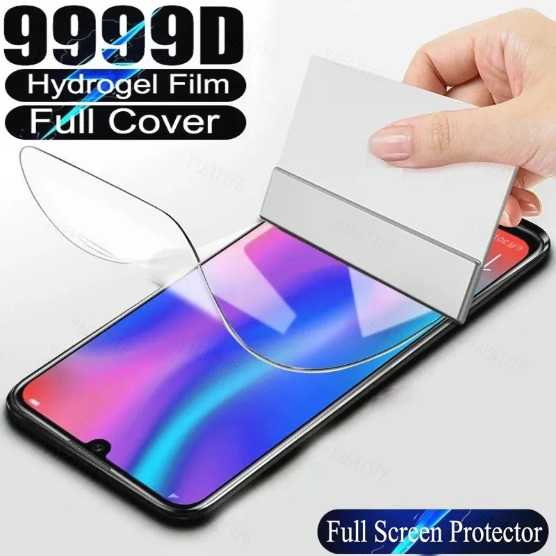 

Прозрачная Гидрогелевая пленка для ZTE Blade V41 V40 V40s V30 V70 Vita Pro Smart 9043N, Защитная пленка для экрана 2.5D