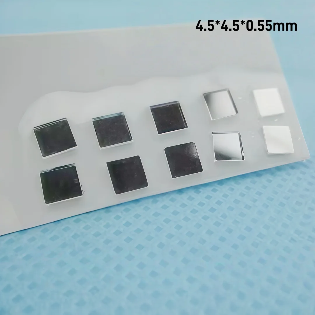 850nm 협대역 IR 통과 필터 85% 투과율 가시광선 차단 내구성이 뛰어난 사각형 광학 유리(IR 야간 투시 카메라용)