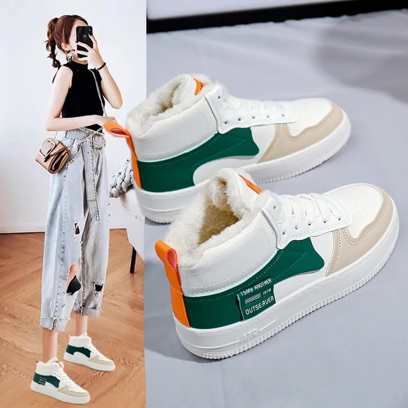 Piattaforma scarpe da donna Sneakers donna Sneakers sportive bianche  studente uomo donna scarpe vulcanizzate Tennis donna nuove scarpe bianche