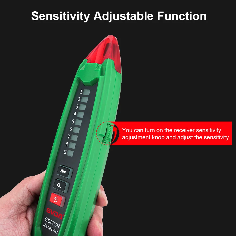 GVDA Network Cable Tracker Multifunction Wire Tracker LAN Telephone Wire Diagnose Tone Tracer Cable Detector Line Finder