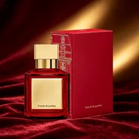 Parfum unisexe Baccaarrrat Rouge 540 Pure Perfume 2.3oz – Vaporisateur de parfum – Parfum unisexe ambré floral, longue tenue, parfait pour toutes les occasions, cadeau de fêtes 2
