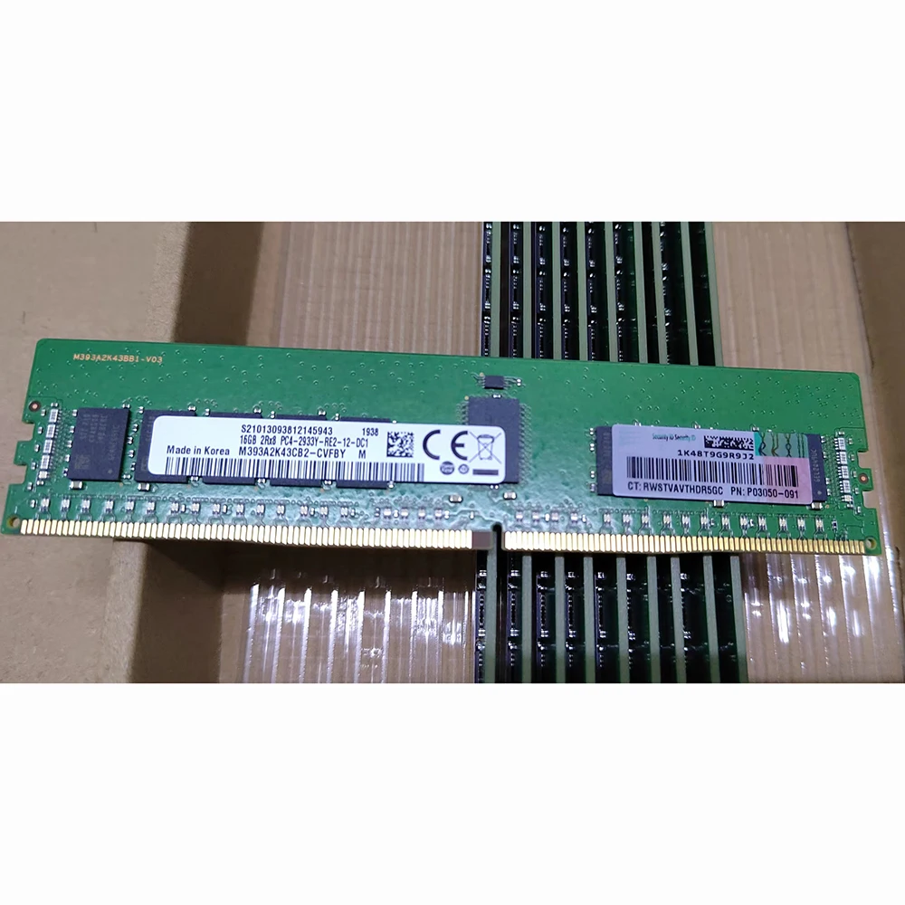 1PCS For HP Server Memory 16GB DDR4 2933MHz 2RX8 PC4-2933Y RAM P00922-B21 P03050-091 P06188-001 6 1PCS For HP Server Memory 16GB DDR4 2933MHz 2RX8 PC4-2933Y RAM P00922-B21 P03050-091 P06188-001 - Image 4