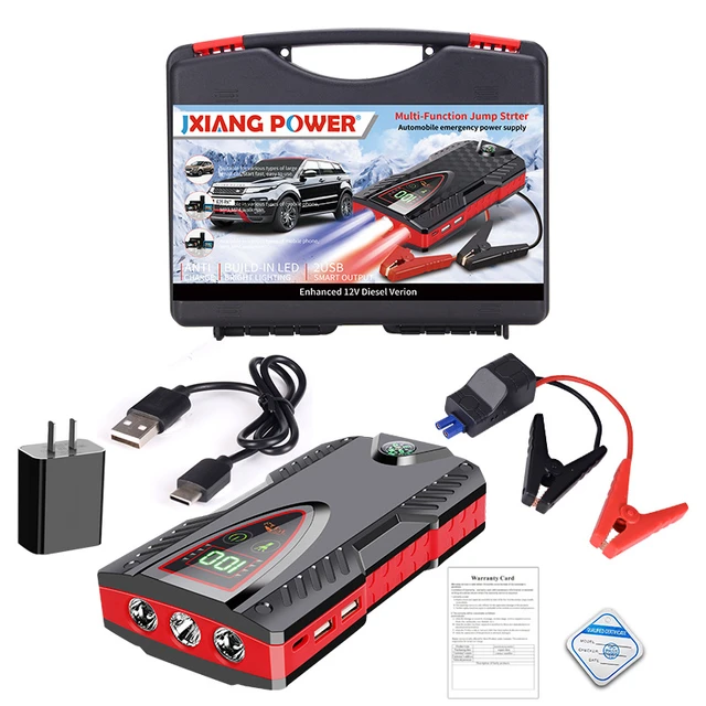 99800mah Auto Starthilfe Power Bank 2500a tragbare Batterie ladegerät  Starter Booster Start Auto Start gerät für