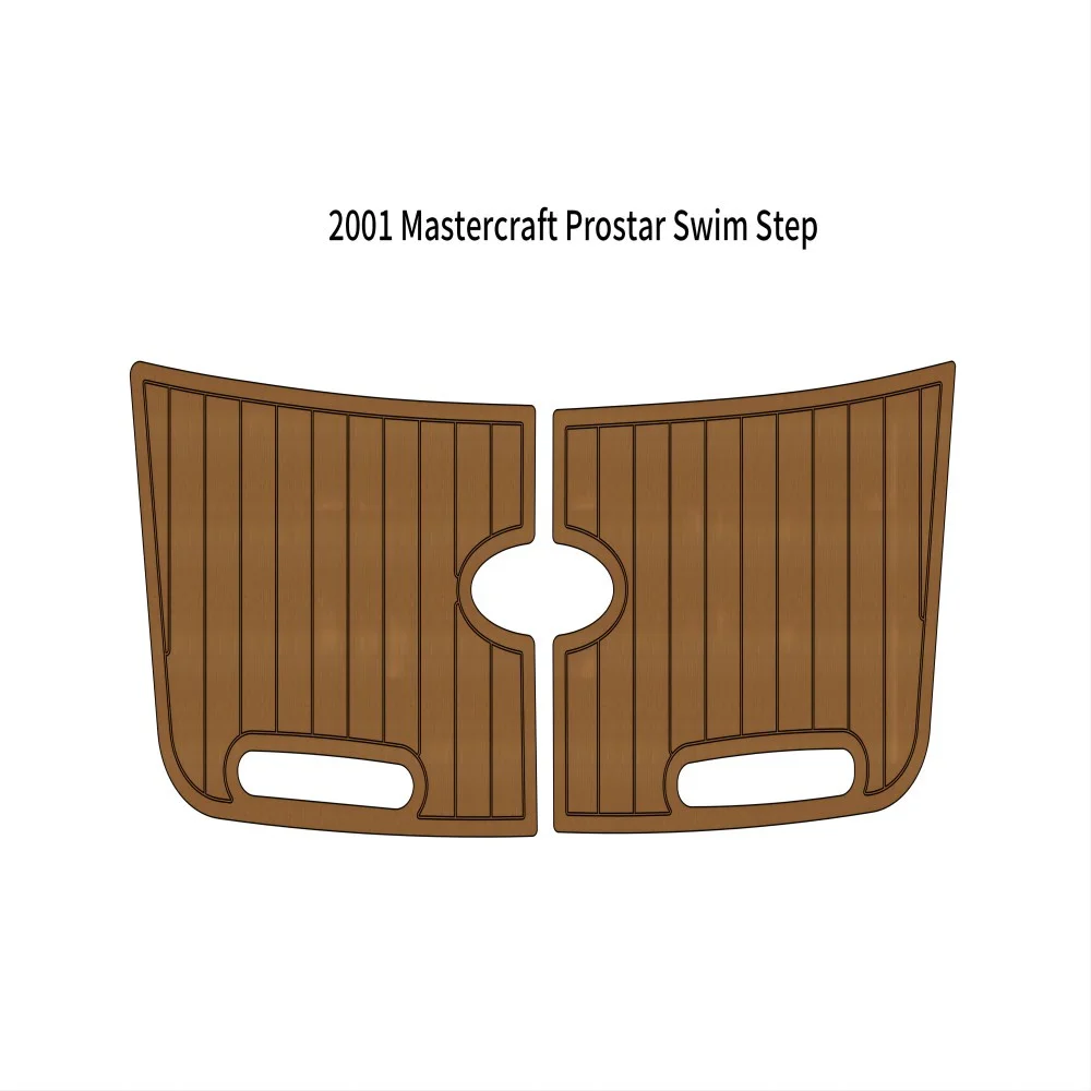 

2001 Mastercraft Prostar Swim Platform Pad Boat EVA Foam Teak Deck Floor Mat