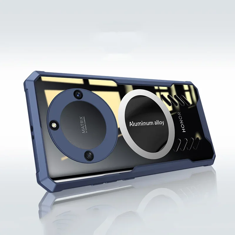 Graphene Heat Dissipation PC Case For Honor Magic6 Magic 6 Pro Breathable Cooling Transparent Anti-Drop Bumper Casing Shell_voghion.com