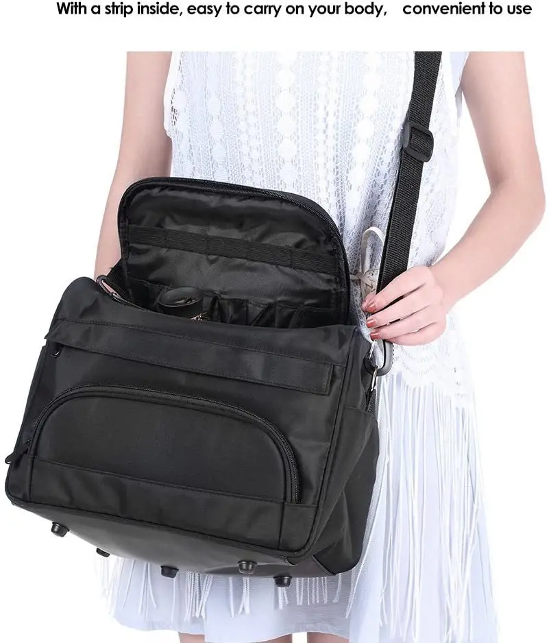 Salão de Cabeleireiro Caixa de Corte Barbeiro Cabelo Scissor Pente Bolsa Mochila Ferramentas Grande Capacidade Clipper Armazenamento Case Mala 7 Computers & Electronics