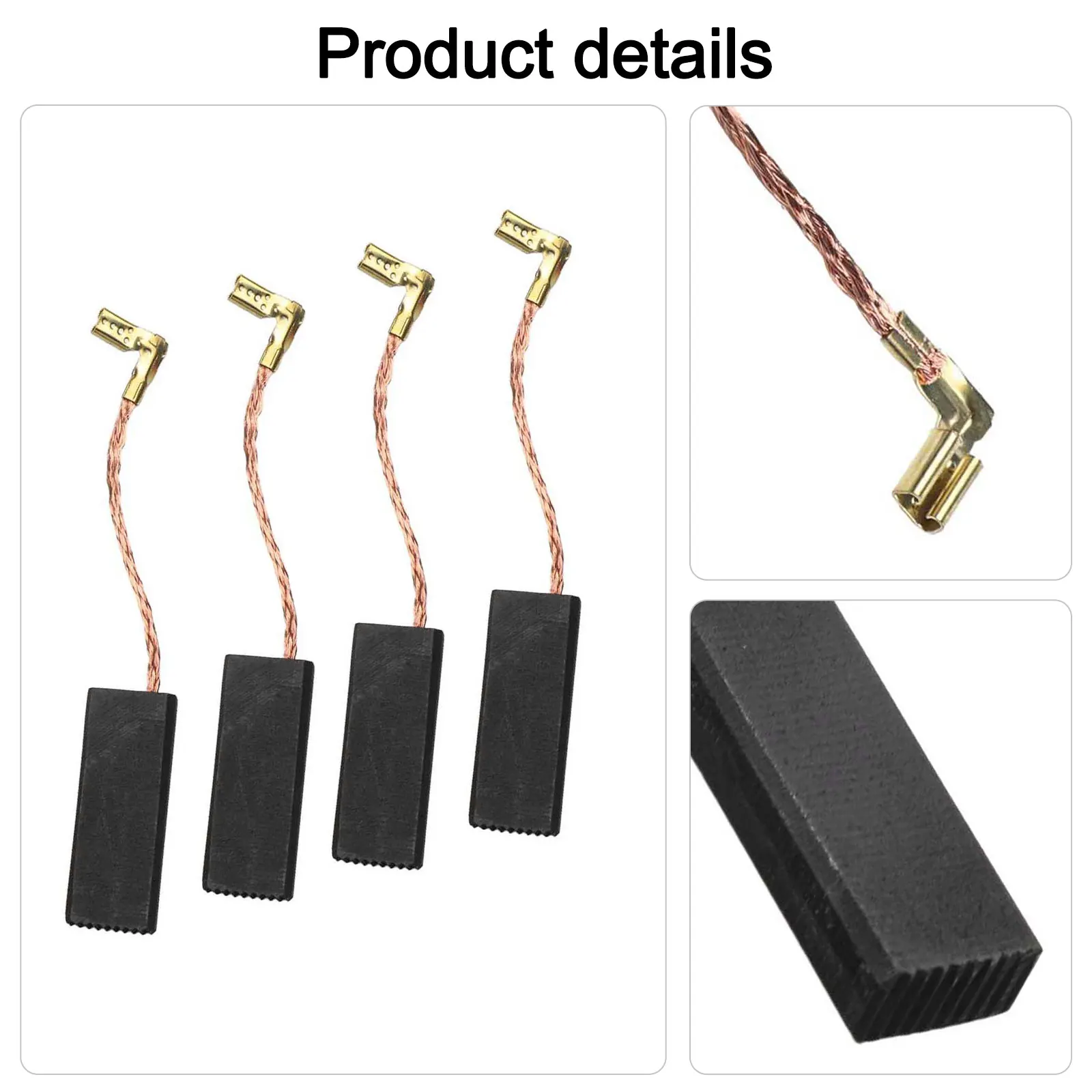 8pcs CB350 Carbon Brushes 6.5x11x25mm 194160-9 For HR4011C HR4001C