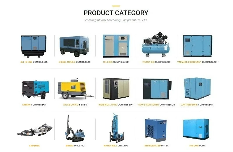 YG Customized Industrial Diesel Screw Air Compressor Machine 15-20Bar Low Pressure Intelligent Controller Large-Scale Pneumatic