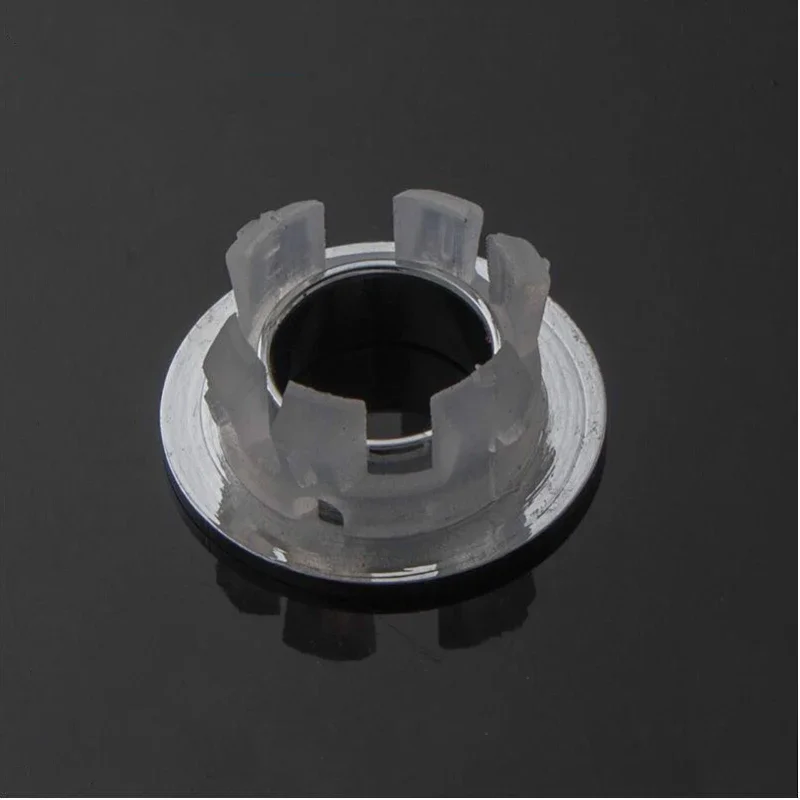 Sink overflow cover Overflow Cover Black Silver Gold Vintage Bronze Brass Bathroom Basin Faucet Sink Six-foot Ring Insert Replacement