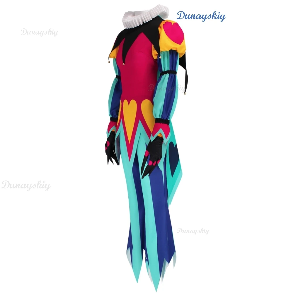 Fizzarolli Cosplay Costume Helluva Hat Boss Halloween Fancy Clown Suit Fezz Tail Carnaval Party Suit FullSet Unisex Suit XS-3XL 24 Fizzarolli Cosplay Costume Helluva Hat Boss Halloween Fancy Clown Suit Fezz Tail Carnaval Party Suit FullSet Unisex Suit XS-3XL 13