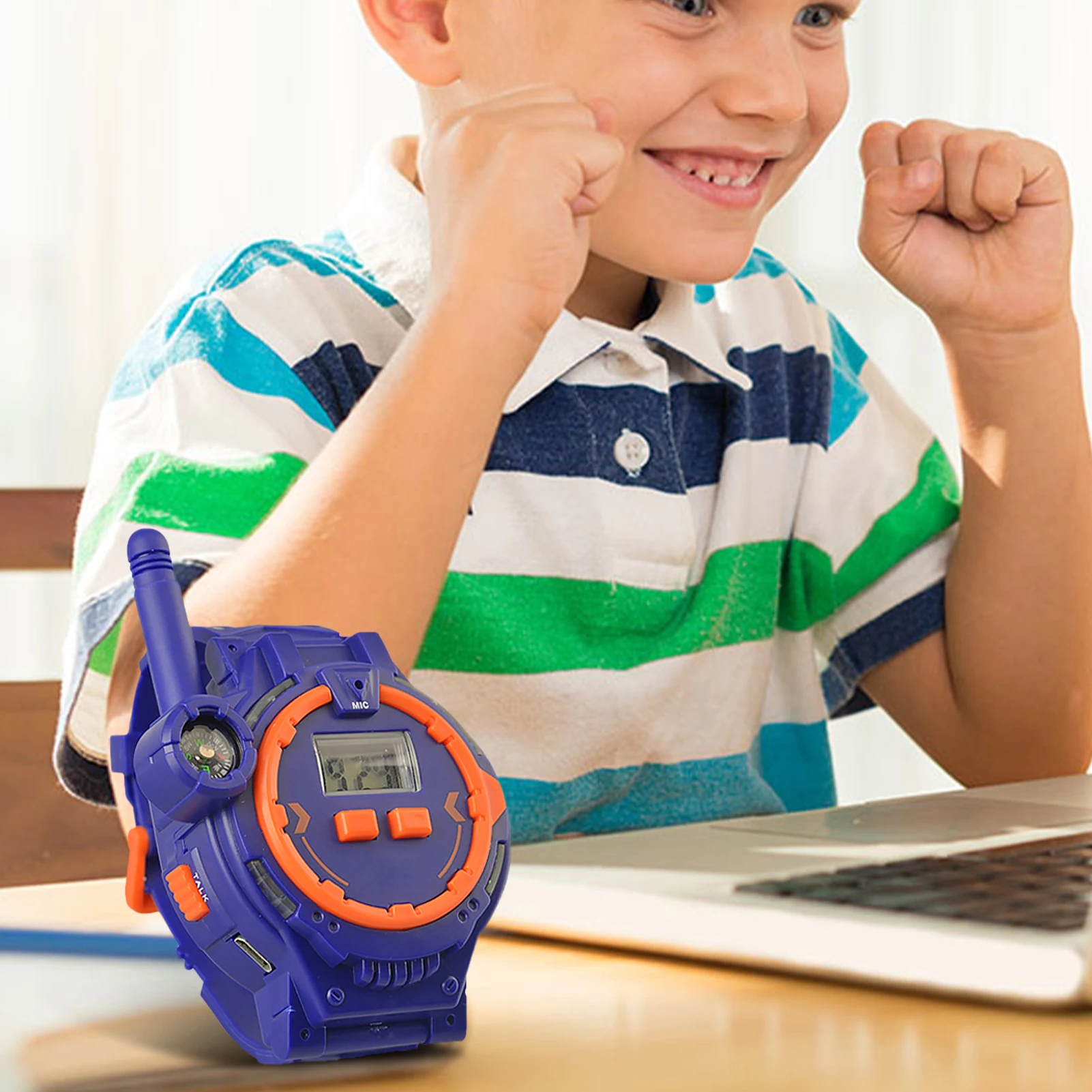 Kids Walkie Talkie Watch-Style Kids Walkie Talkies Two-Way Walky Talky Kids Camping Outdoor Toys Walkie-Talkie For Kids Ages 5
