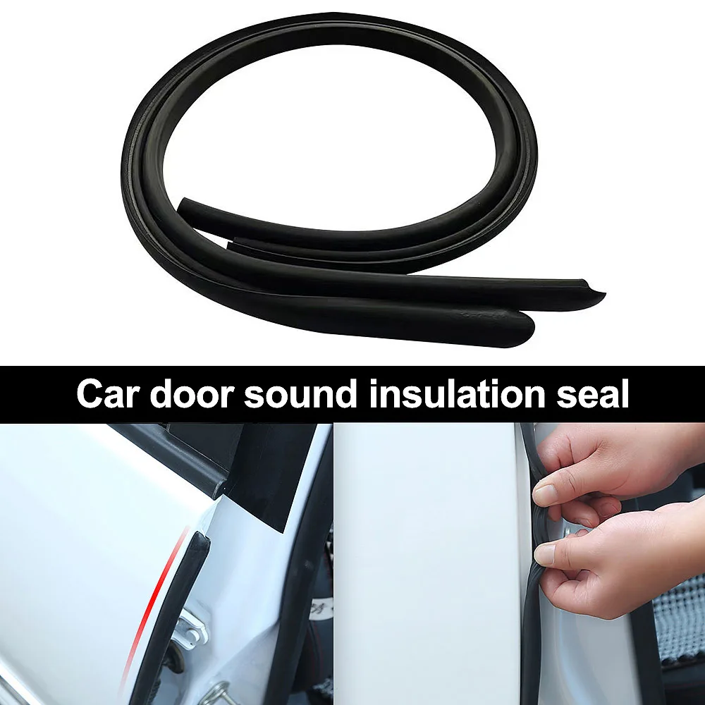

Car B pillar dense 1.8m seal sound insulation anti-collision rubber strip door seam seal dust, water and noise reduction