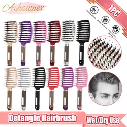 Detangle Hairbrush Professional Women Comb Wet Hair Brush Massage Comb Brush for Hair Hairdresser Hairdressing Tools