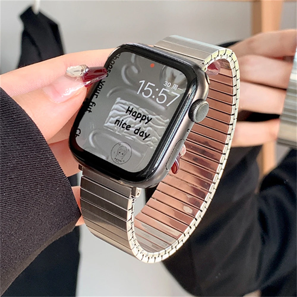 Apple Watch Band Stainless Steel  Iwatch Ultra Watch Band Luxury - Luxury  Women Band - Aliexpress