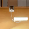LED Reading Light Bendable Touch Lamp USB Charging Clip On Reading Lamp Multi-Function Small Night Lights for Bedroom Dormitory 3