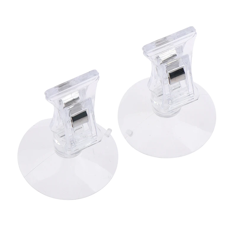 

1pc Multifunctional Door Window Transparent Suction Cup Clip Plastic Sucker Clamp for Home Office Wall Living Room Mall