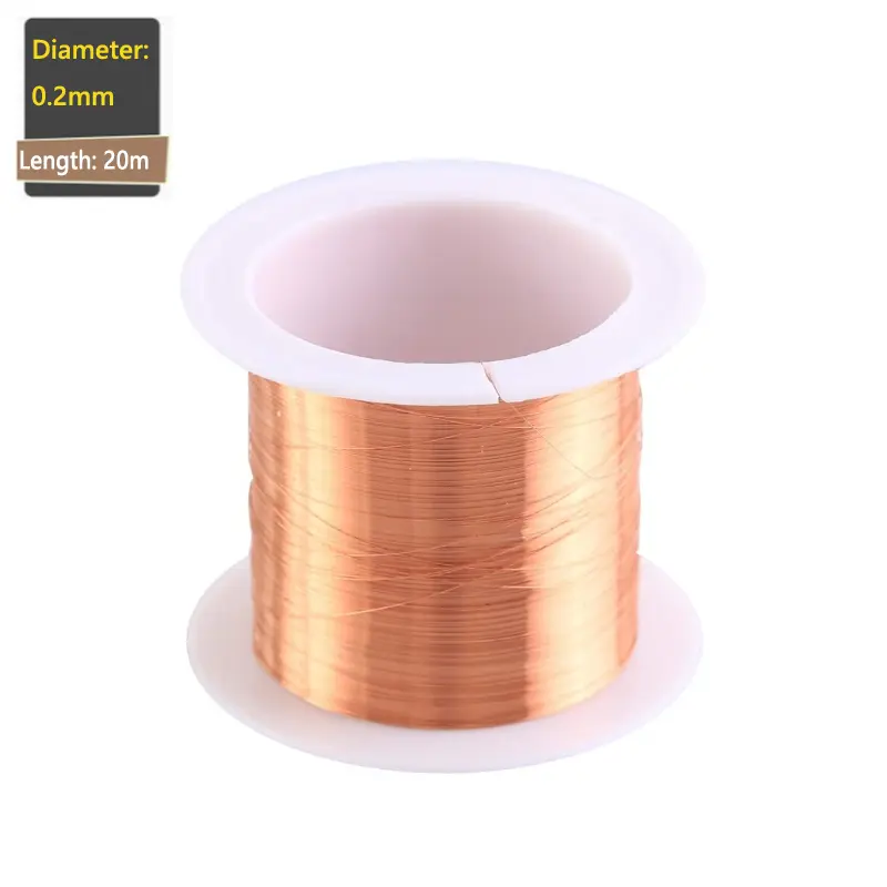 1-3 Rolls Copper Lacquer Wire 0.06mm -1.2mm Cable Copper Wire Magnet Wire Enameled Copper Winding Wire Coil Copper Wire - Image 14