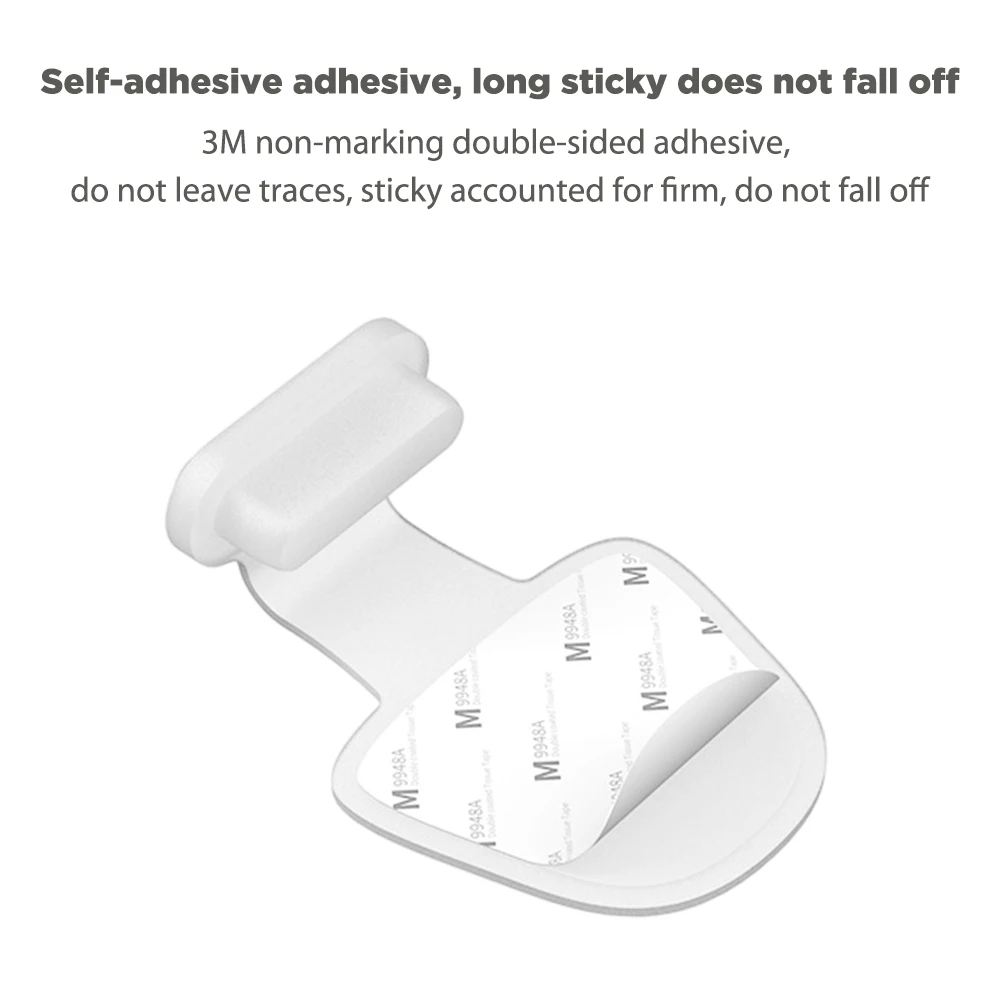 IOS C/8Pin Silicone Phone Charging Port Dust Plug for iPhone Anti-lost Cap  Anti-Lost Dust Plugs for iPad Tablet Mobile Phone