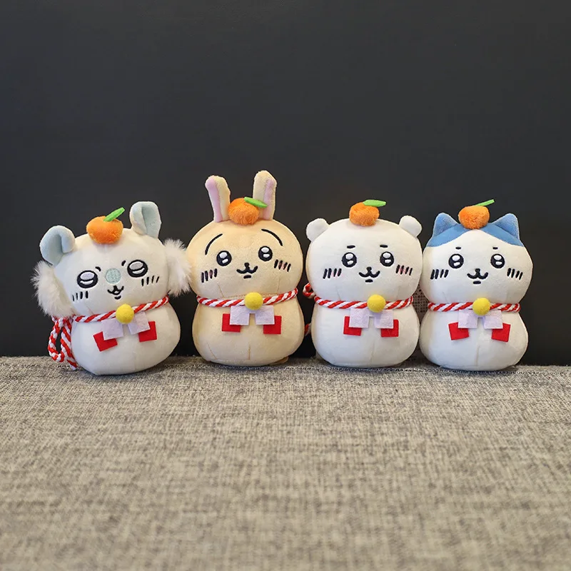 

Аниме мультфильм Chiikawa Usagi Hachiware плюшевая игрушка Y2K модная новая плюшевая кукла школьная сумка брелок кулон подарок для друзей