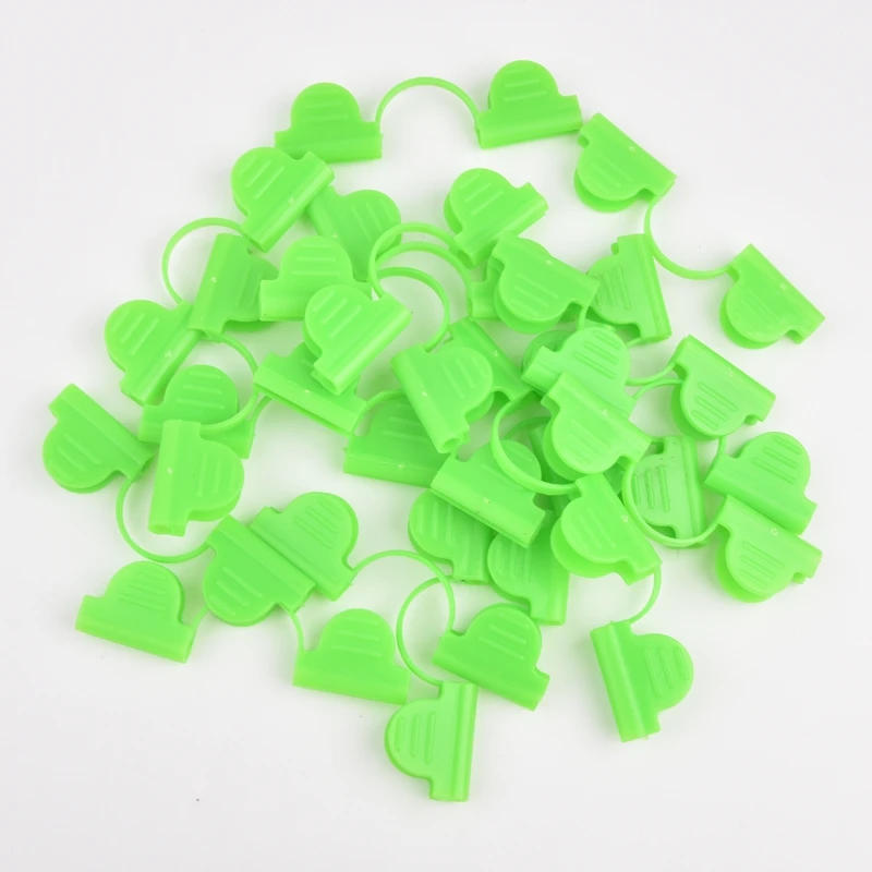 10/30/50Pcs Greenhouse Clamps Film Fixing Clips 4/5/6/7MM Season Plants Rod Cover Netting Tunnel Hoop Clamp Extension Support