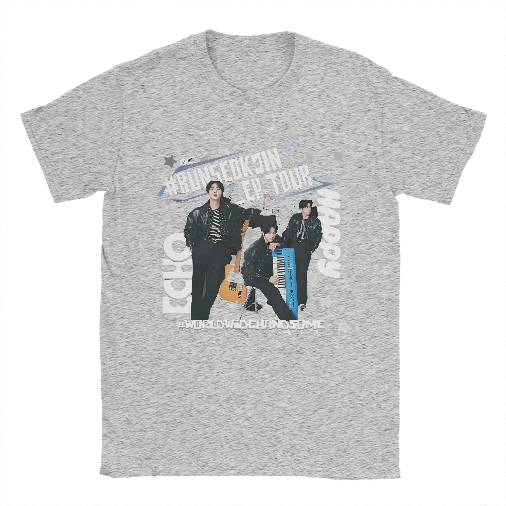 Jin Run seokjin EP Tour 2025 concert kpop Tee Shirt for Men