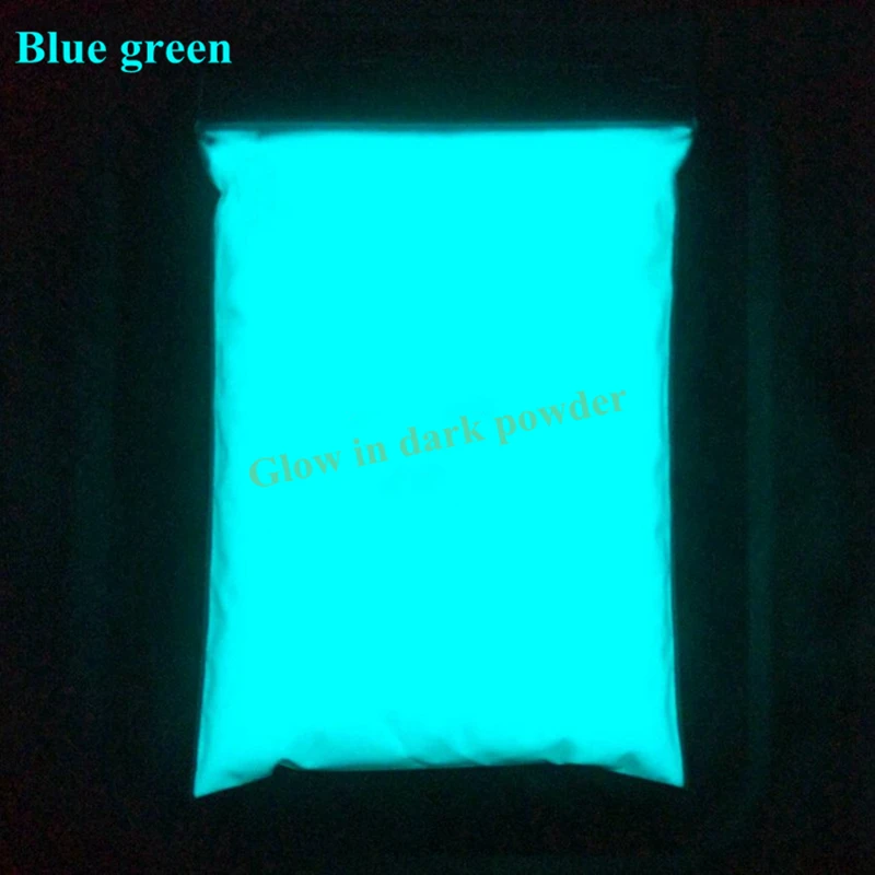 Phosphorescent Glow in the Dark Powder Pigment - White