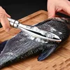 Fish Scales Scraping Grater Fast Remove Fish Cleaning Peeler Scraper Bone Tweezers Kitchen Accessory Efficient Fish Removal Tool 2