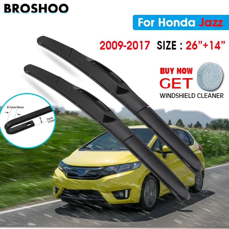 CarWiperBladeForHondaJazz261420092017AutoWindscreen