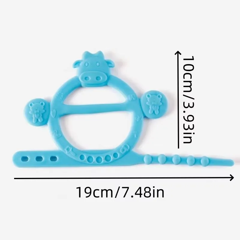 Elephant Silicone Teethers for Baby Newborn Teething Molar Toys For Toddlers Infants 3+ Months Food Grade BPA Free 6