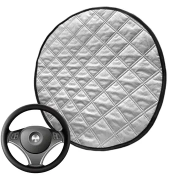 Copri Volante Auto Termoresistente, Protezione Solare, Parasole Resistente alle Alte Temperature per Volante Auto