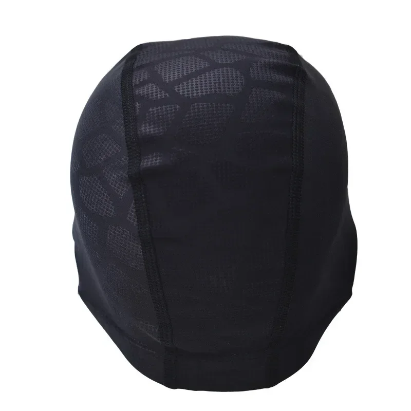 Waterproof Fabric Protect Ears Long Hair Sports Swim Pool Hat Shark High Elasticity Flexible Durable Swimming Cap for Men Women 3