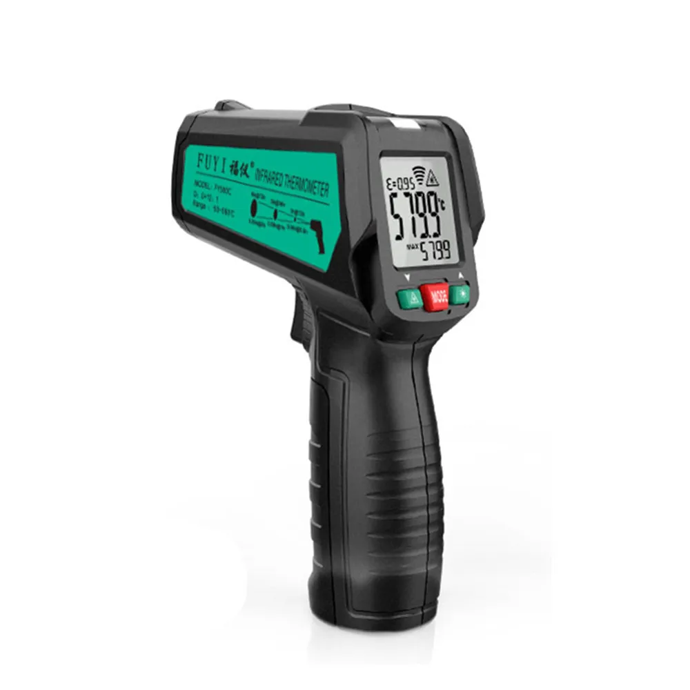 Thermometer Gun Industrial Infrared Laser LCD Digital Temperature Pyrometer Tool 