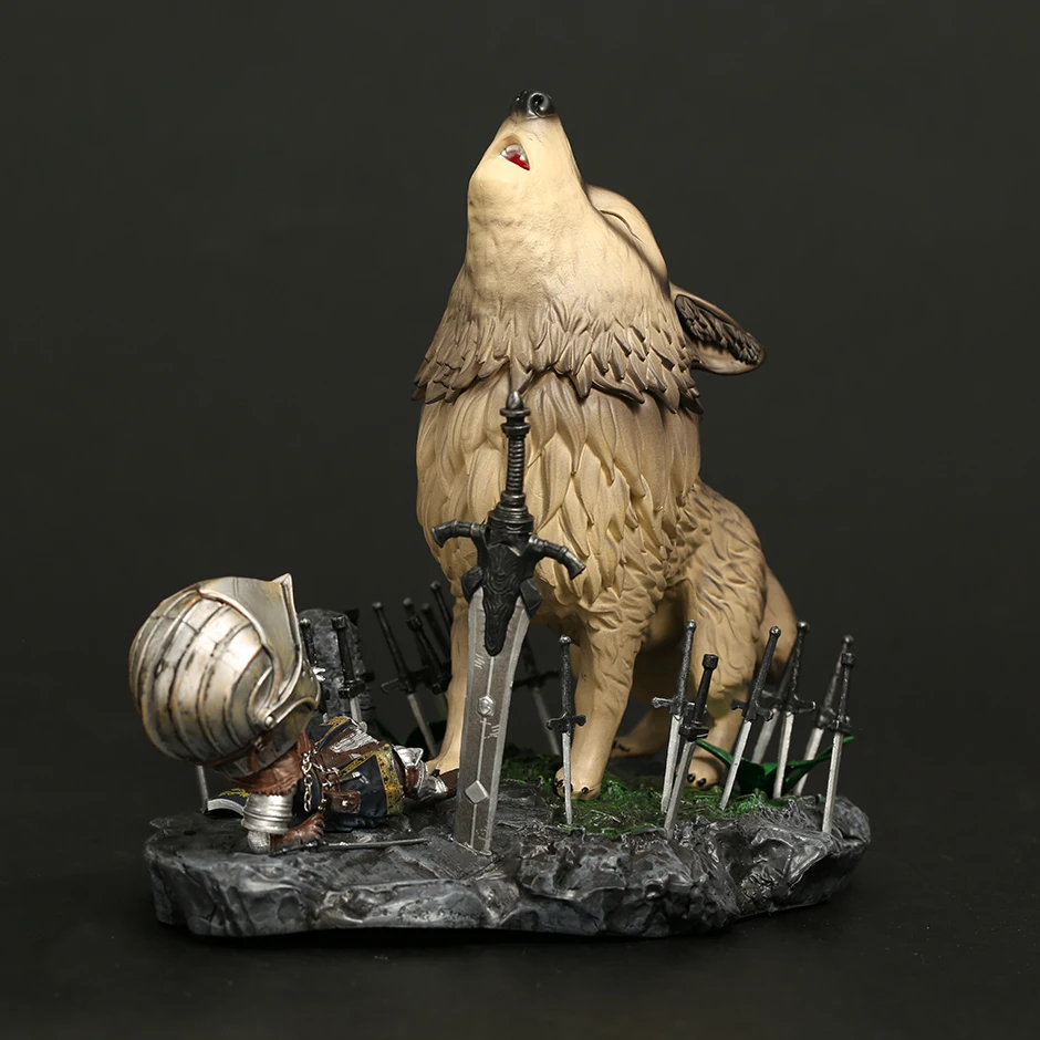 

Dark Souls The Great Grey Wolf Sif PVC Figure Toy Collection Model Statue