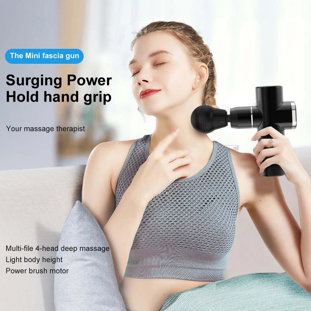 Accuvibe Mini Massage Gun | Portable, Lightweight, Recovery, Pain Relief, Electric