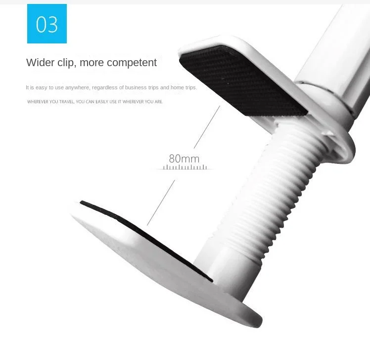Flexible Phone Holder For Desk And Bed Portable Mobile Stand_voghion.com