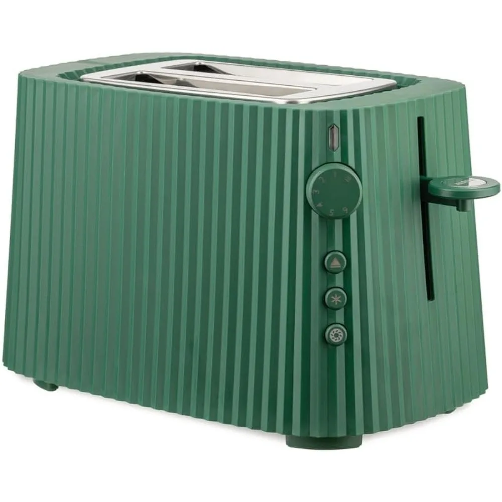 

Alessi Plissé MDL08GR/US - Toaster in Thermoplastic Resin, US Plug 850W, Green