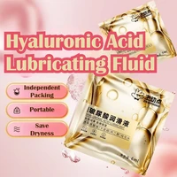 1/3/5PCS Kleine Molekül Hyaluronsäure Gleitmittel Tragbare Wasser-lösliche Schmierflüssigkeit Vaginale Schmierung Erwachsene sex Spielzeug 18 + 2
