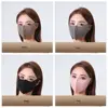 Sunscreen Face Scarf Ice Silk Mask Adjustable Face Mask Summer Face Cover Sunscreen Veil UV Protection Face Gini Mask Hiking 6