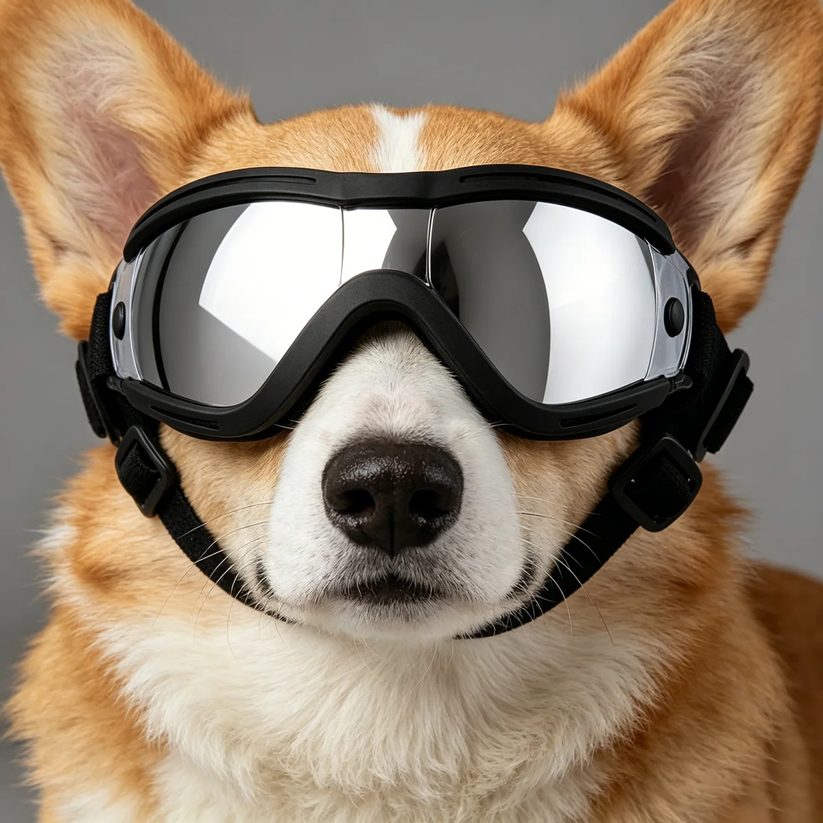 Dog Sunglasses - UV Protection & Adjustable Fit, Fashionable and Windproof