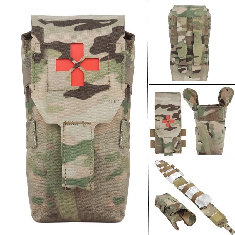 

Tactical First Aid Kit Military Sports Combat Training EMT Pouch Outdoor Shooting Hunting Camping Climbing Durable Medical Bag