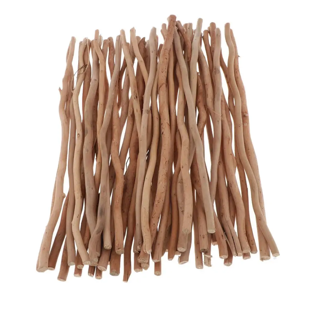 

50 Natural Driftwood Stick Rustic Craft DIY Woodworking Modelling