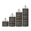 Plants Drying Rack Zippered Multifunctional Breathable Folding Mesh Hanging Plant Dryer for Vegetables Dolls Clothes Meat Fruits 1